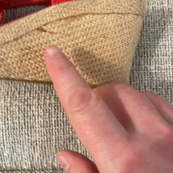 Jones the bookmaker espadrilles coral 8.5 - Picture 7 of 11